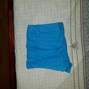Blue shorts